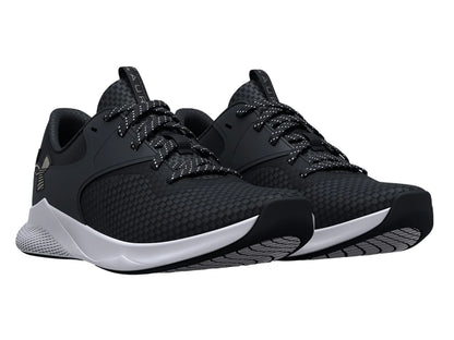 Tenis Under Armour Charged Aurora 2 Negro y Plata para Mujer