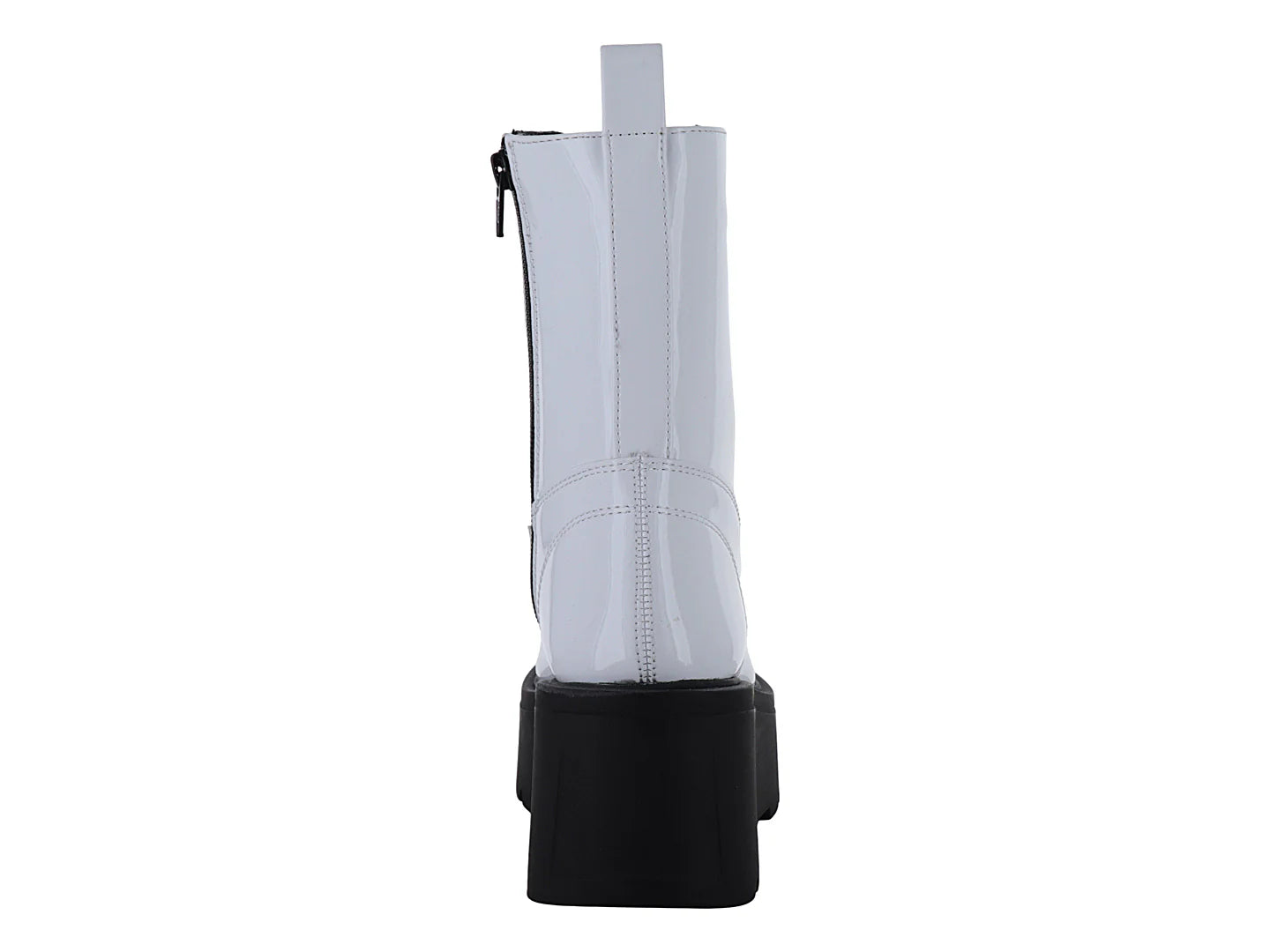 Botas Solie de Charol Blanco para Mujer