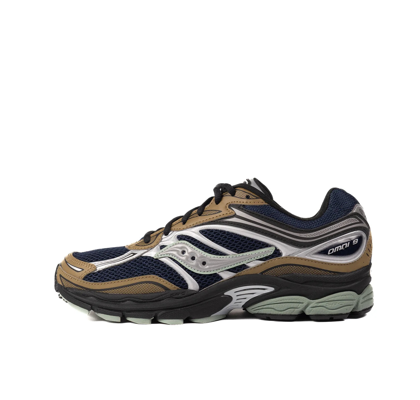 SAUCONY PROGRID OMNI 9 BROWN NAVY