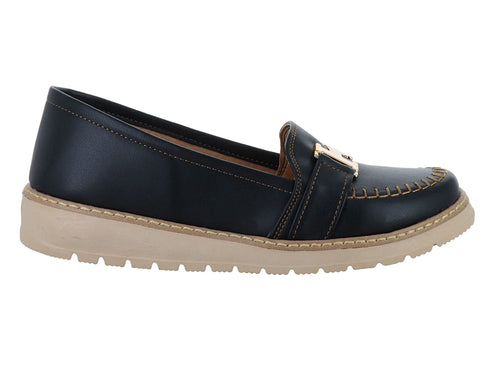 Zapatos Mocasines MELIANA Negros para Mujer