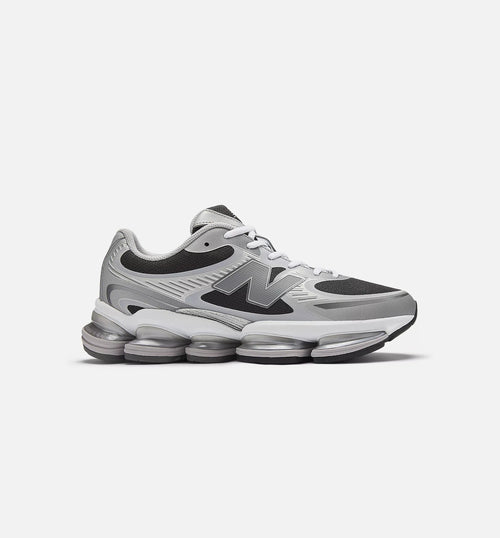 ABZORB 2000 Mens Lifestyle Shoe Silver Metallic Faded Black