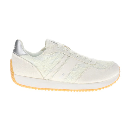 Rena Floral Lace Lace Up Sneakers