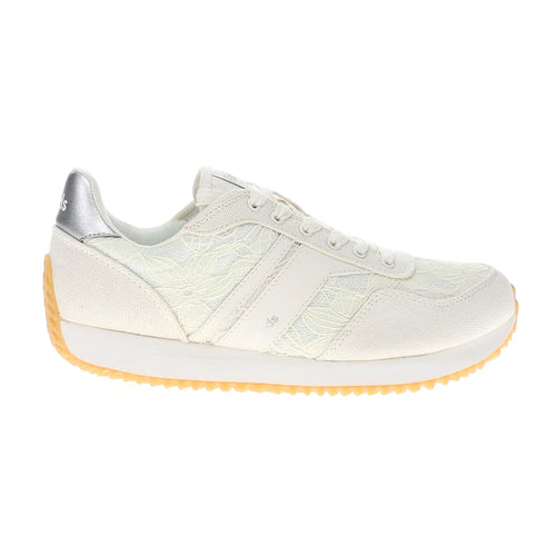 Rena Floral Lace Lace Up Sneakers