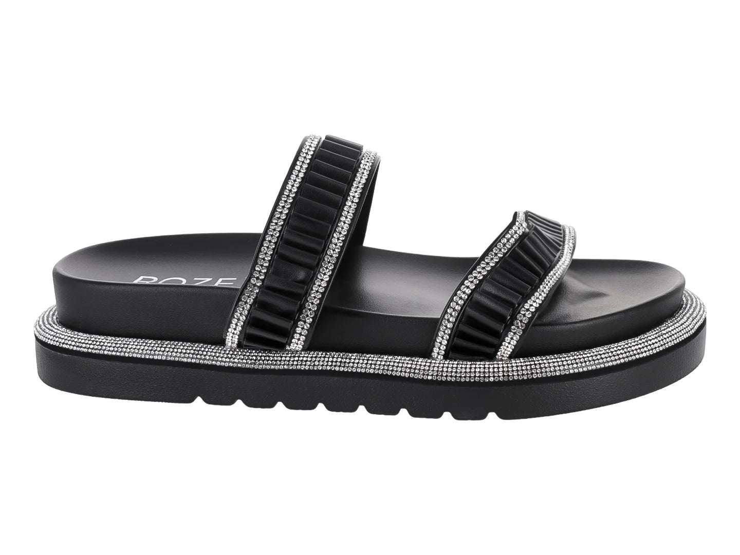 Sandalias ROZE Plataforma Negro para Mujer