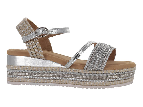 Sandalias ROZE Color Silver para Niña