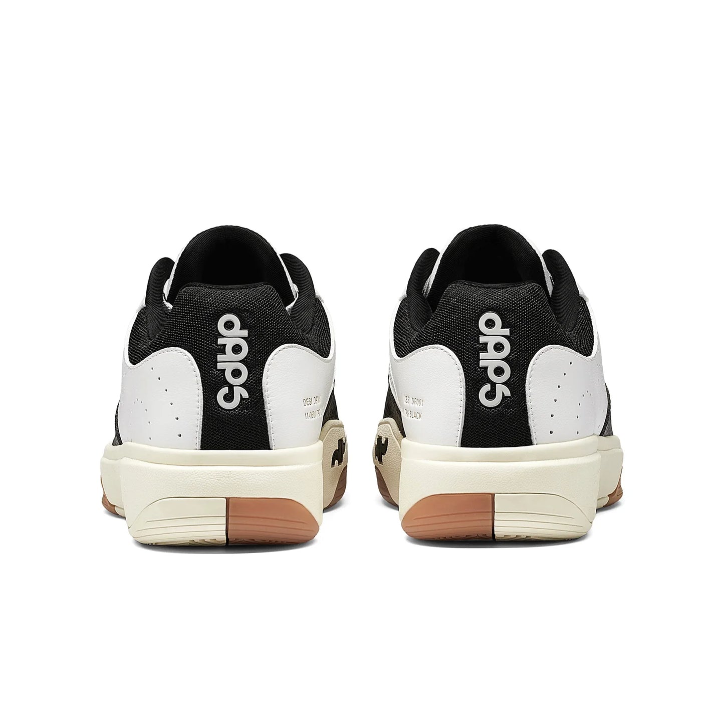 DAPS DESI Low Black White Womens Pickleball Shoes