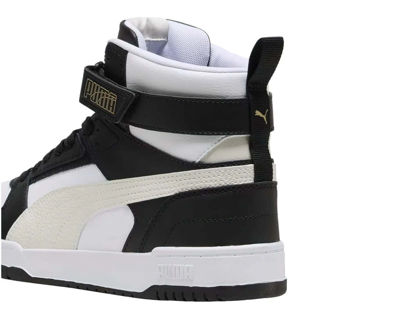 Tenis PUMA RBD Game Blanco Negro y Gris para Hombre