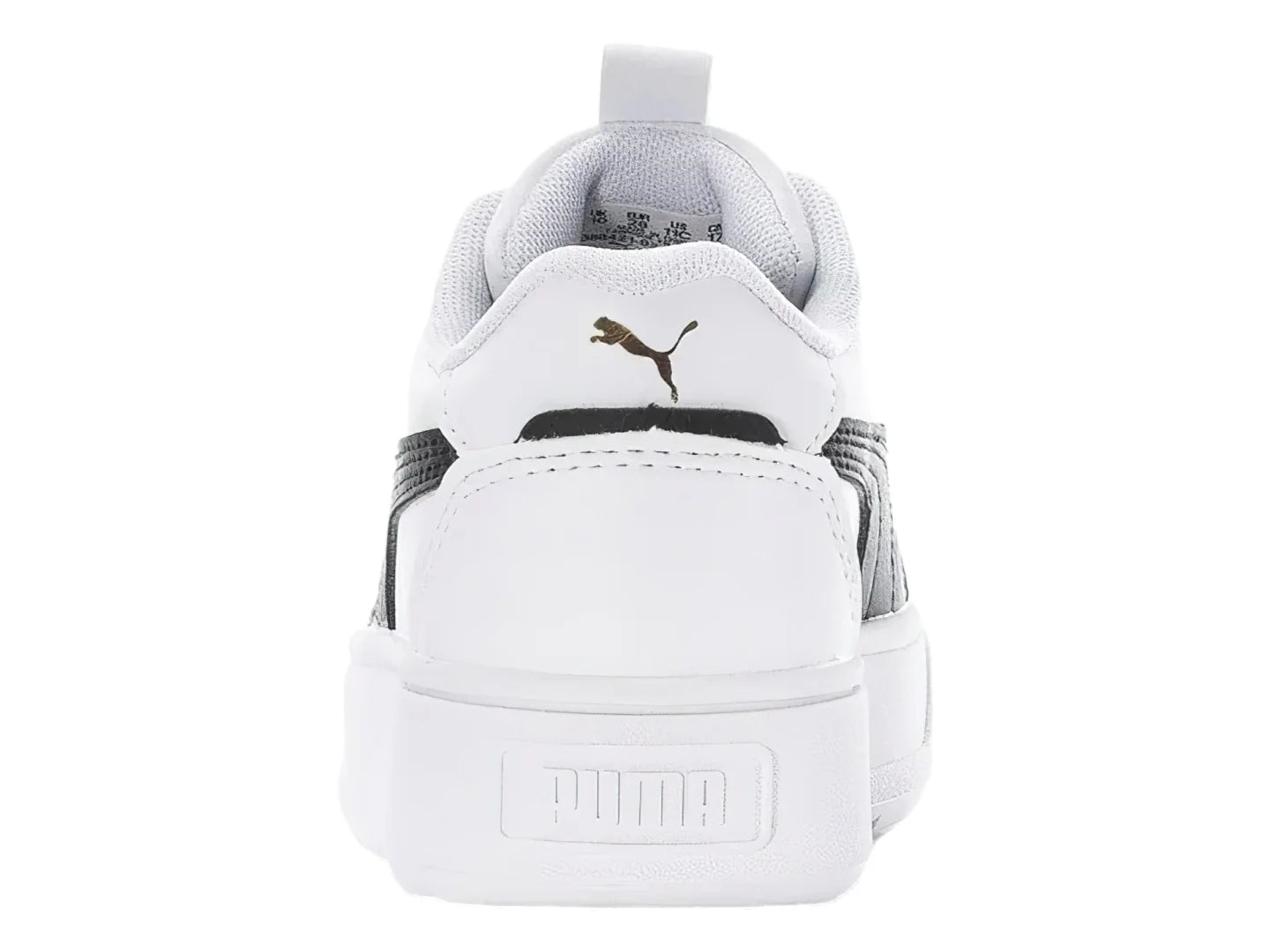 Tenis PUMA Carmen Rebelle Blanco y Negro para Niña
