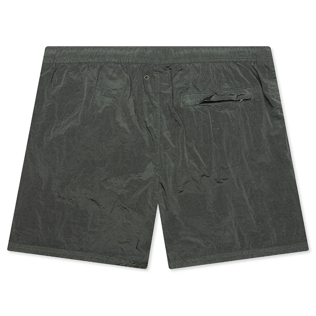 Nylon Metal Regular Fit Shorts Musk