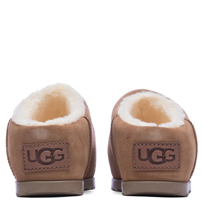 Womens Pumped Slide Chestnut