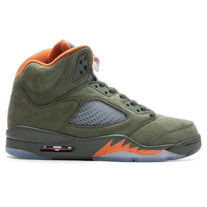 Air Jordan 5 Retro Olive Army Olive Solar Orange