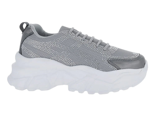 Tenis Andrax Gris para Mujer