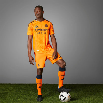 adidas Mens Real Madrid Away Jersey Authentic 24 25