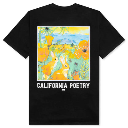 Bunny Garden T Shirt Black