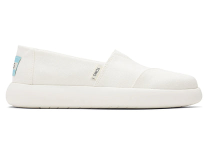 Zapatos Alpargatas TOMS Blancos para Mujer