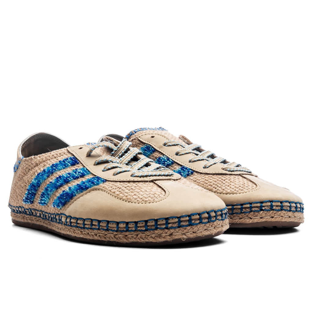 Adidas Originals x Clot Gazelle by EC Linen Khaki Light Blue Blue Bird