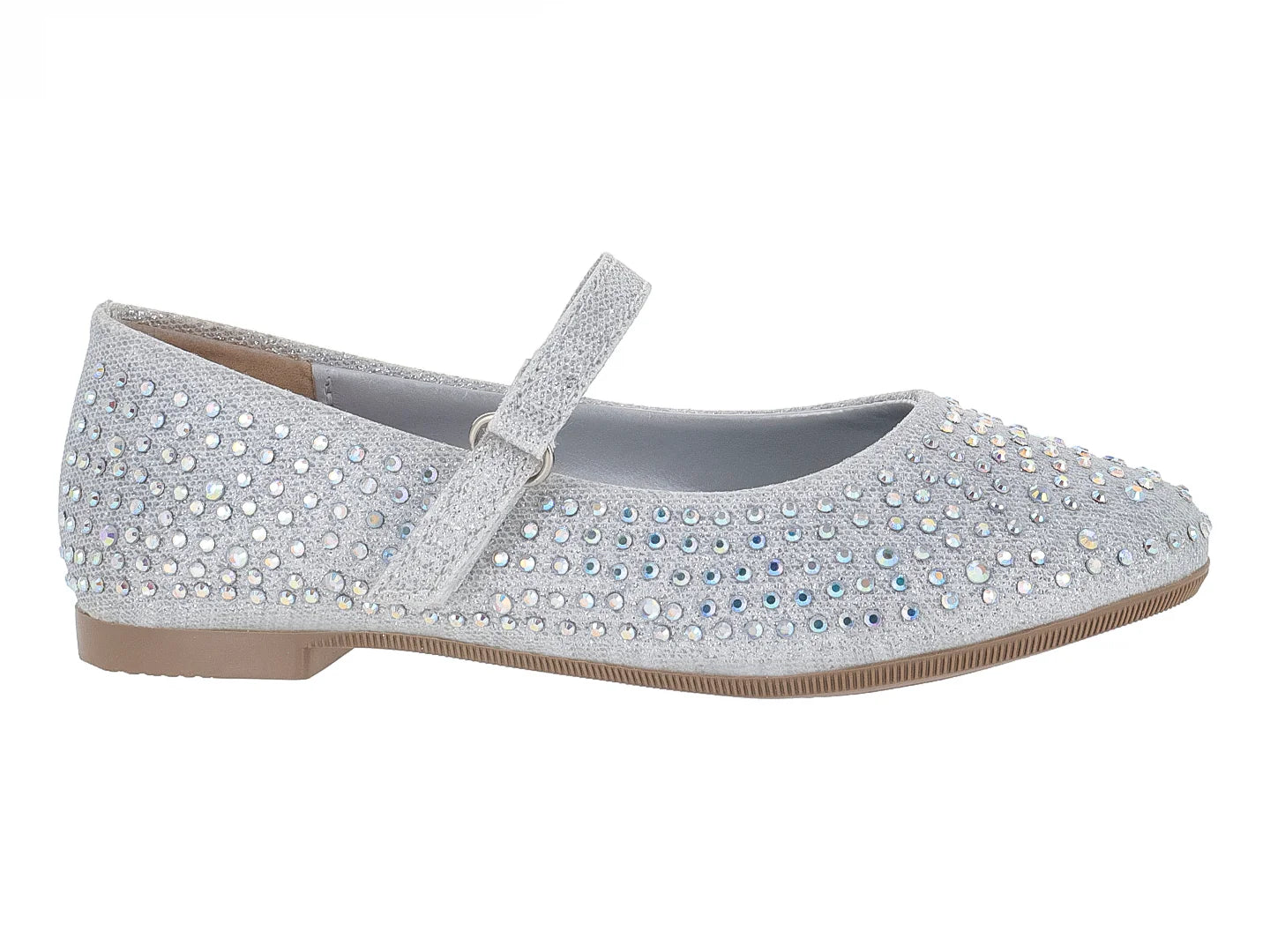 Zapatos Ballerina Tropicana Plata para Niña