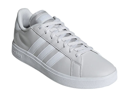 Tenis Adidas Grand Court Base 20 Gris y Blanco para Hombre