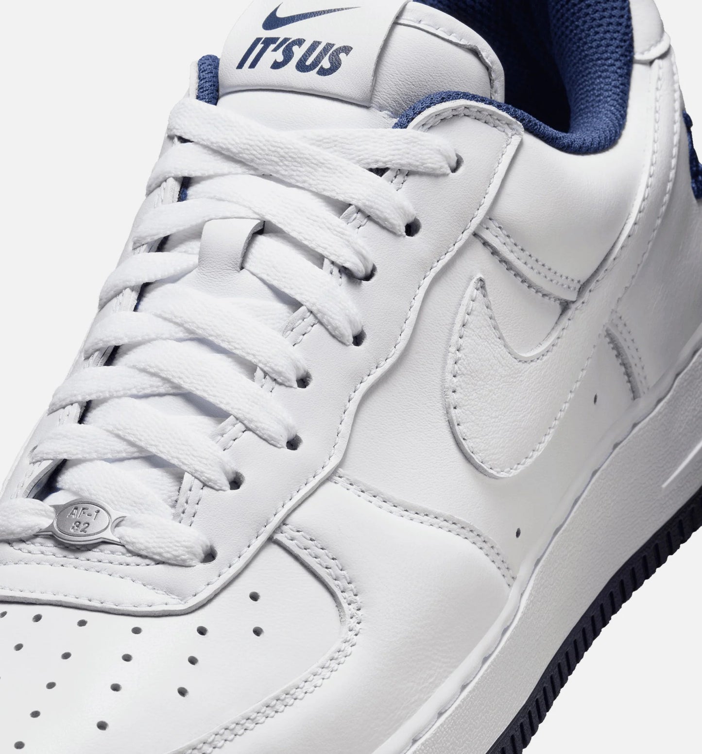 Lil Yachty x Air Force 1 Concrete Boys Mens Lifestyle Shoe White Navy