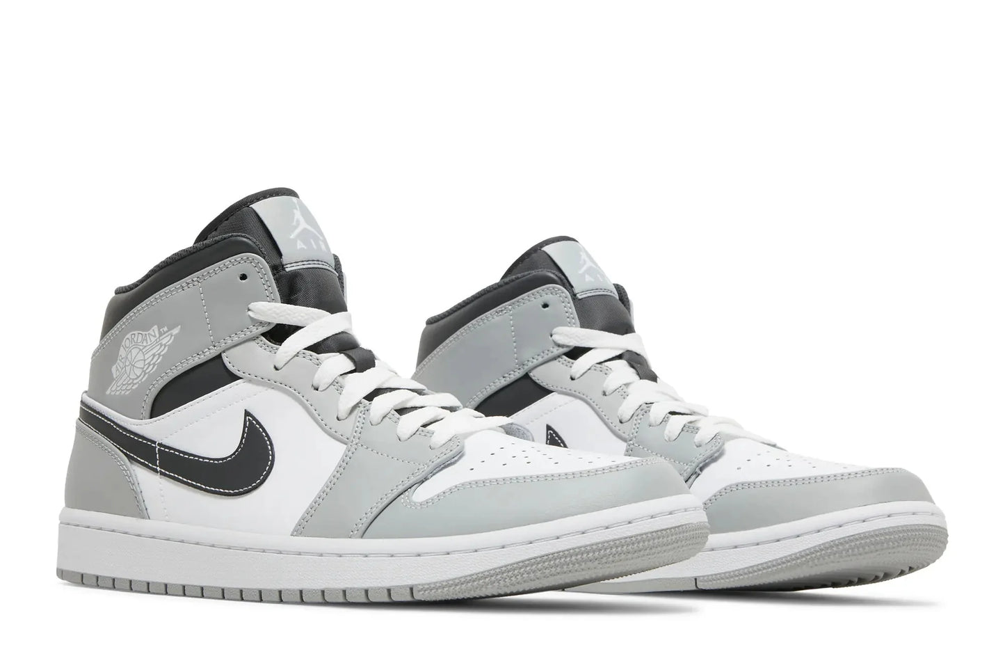 Jordan 1 Mid Light Smoke Grey