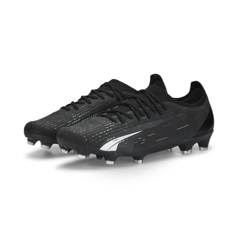 PUMA Ultra Ultimate FG AG Firm Ground Soccer Cleats Eclipse Black White