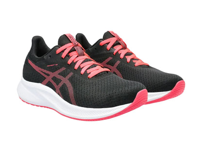 Tenis ASICS Patriot 13 Negro y Rosa para Mujer