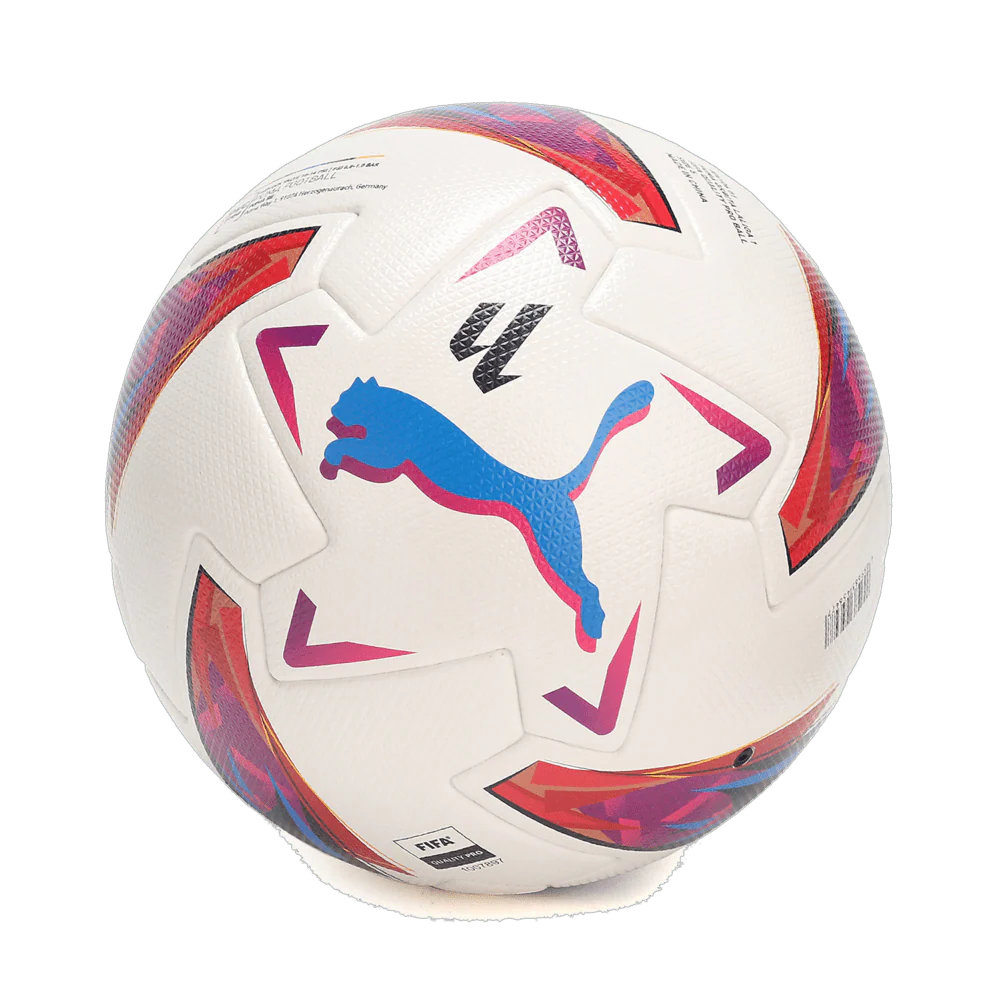 PUMA Orbita La Liga 1 FIFA Quality Pro Soccer Ball White Multi Color