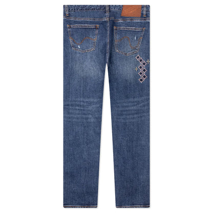 The Drums Chocolate Fit Jeans Whipcream