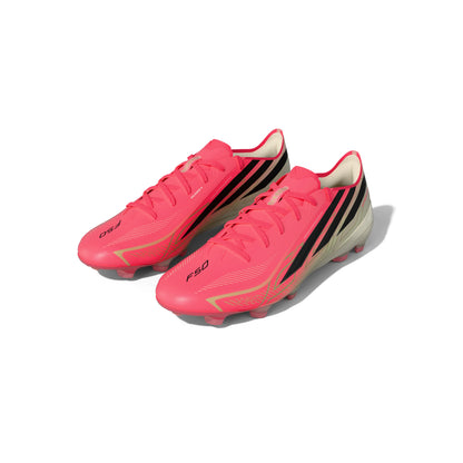 adidas F50 Hyperfast Pro Firm Ground Mens Soccer Cleats Turquesa Black Gold