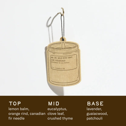 Wild Herb Tonic– Air Freshener 2 pack