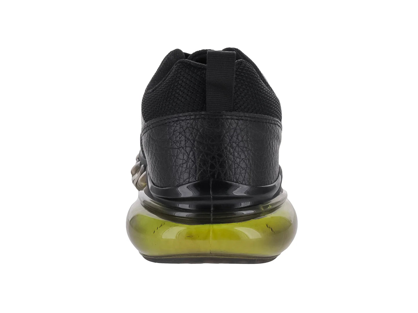 Tenis de Basquetbol MAKENA Negro y Amarillo Neón para Hombre