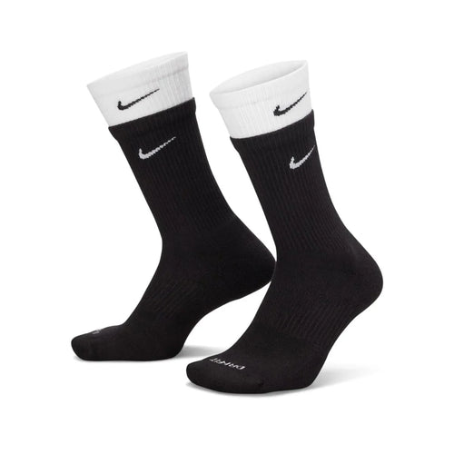 Everyday Plus Cushioned Two-Tone Sock - Black/White