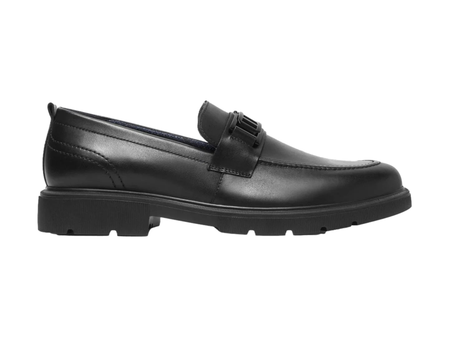 Zapatos Mocasines Flexi Negro para Hombre
