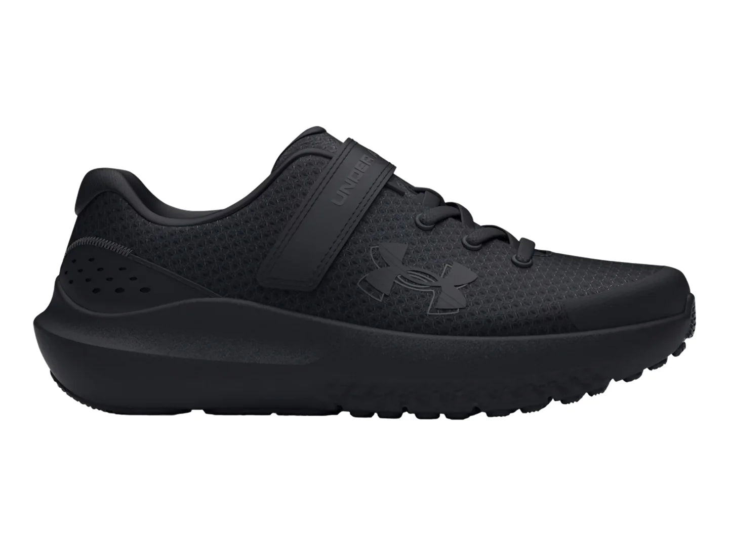 Tenis Under Armour BPS Surge 4 AC Negro para Niño