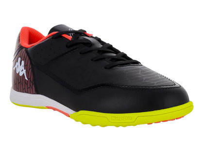 Tenis de Fútbol Kappa Kombat Player Negro y Verde Neón para Niño