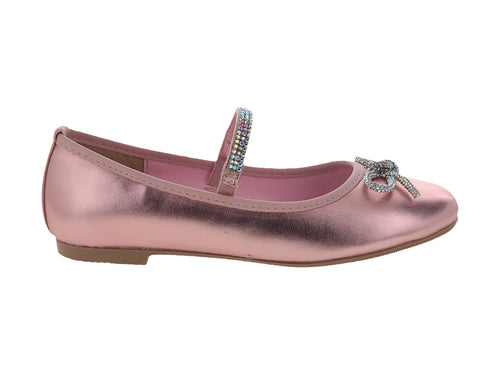 Tropicana Tenis Metálicos Rosa Claro para Niña