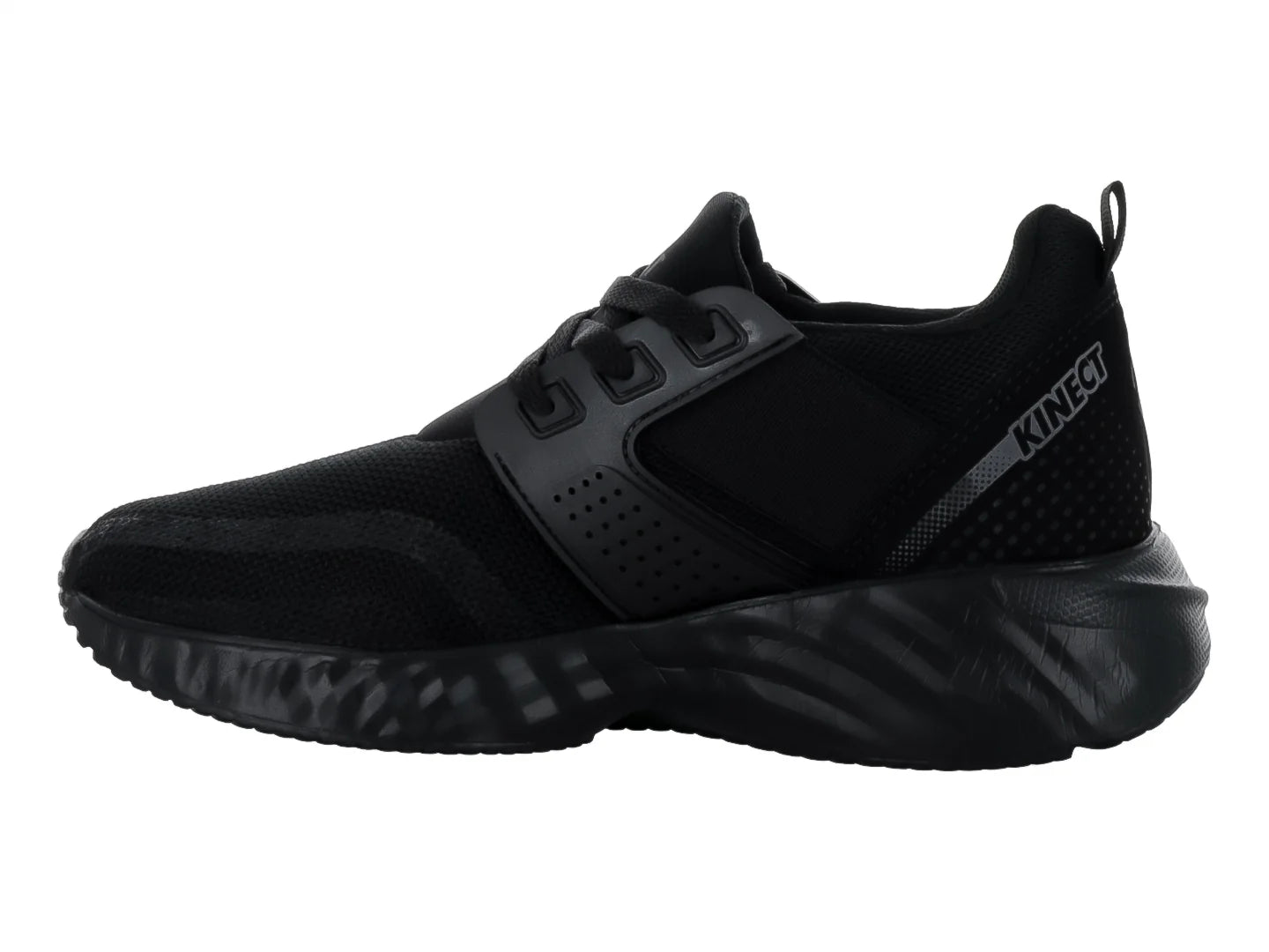Tenis Kinect Negro Monocromo para Mujer