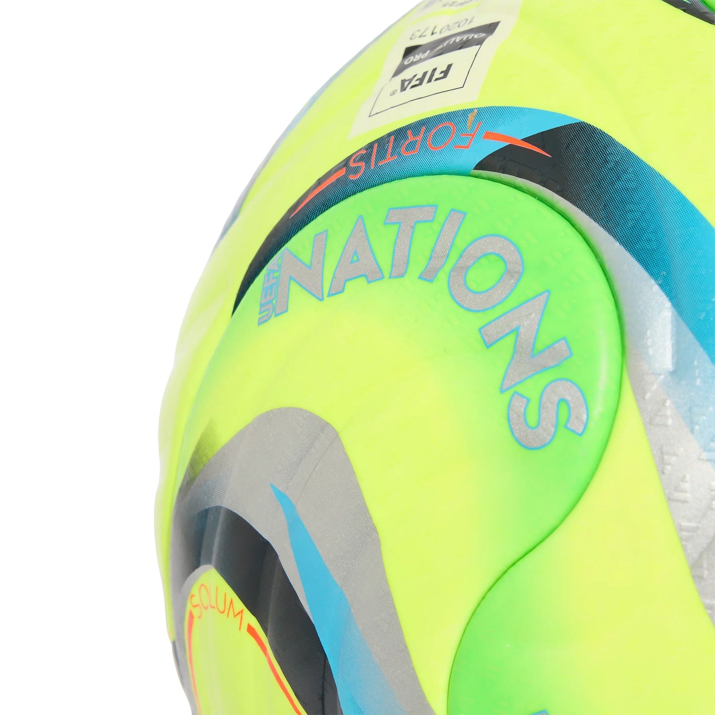 adidas UEFA Nations League 26 27 Pro Winter Soccer Ball White Silver