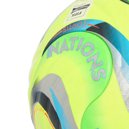adidas UEFA Nations League 26 27 Pro Winter Soccer Ball White Silver