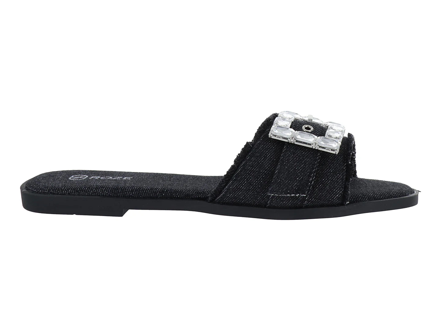 Sandalias ROZE Negro para Mujer