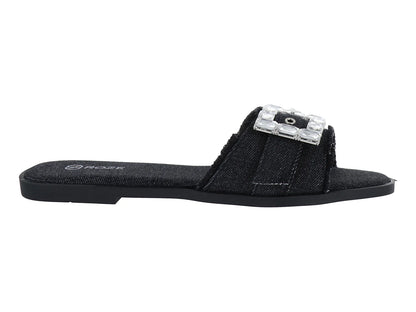 Sandalias ROZE Negro para Mujer