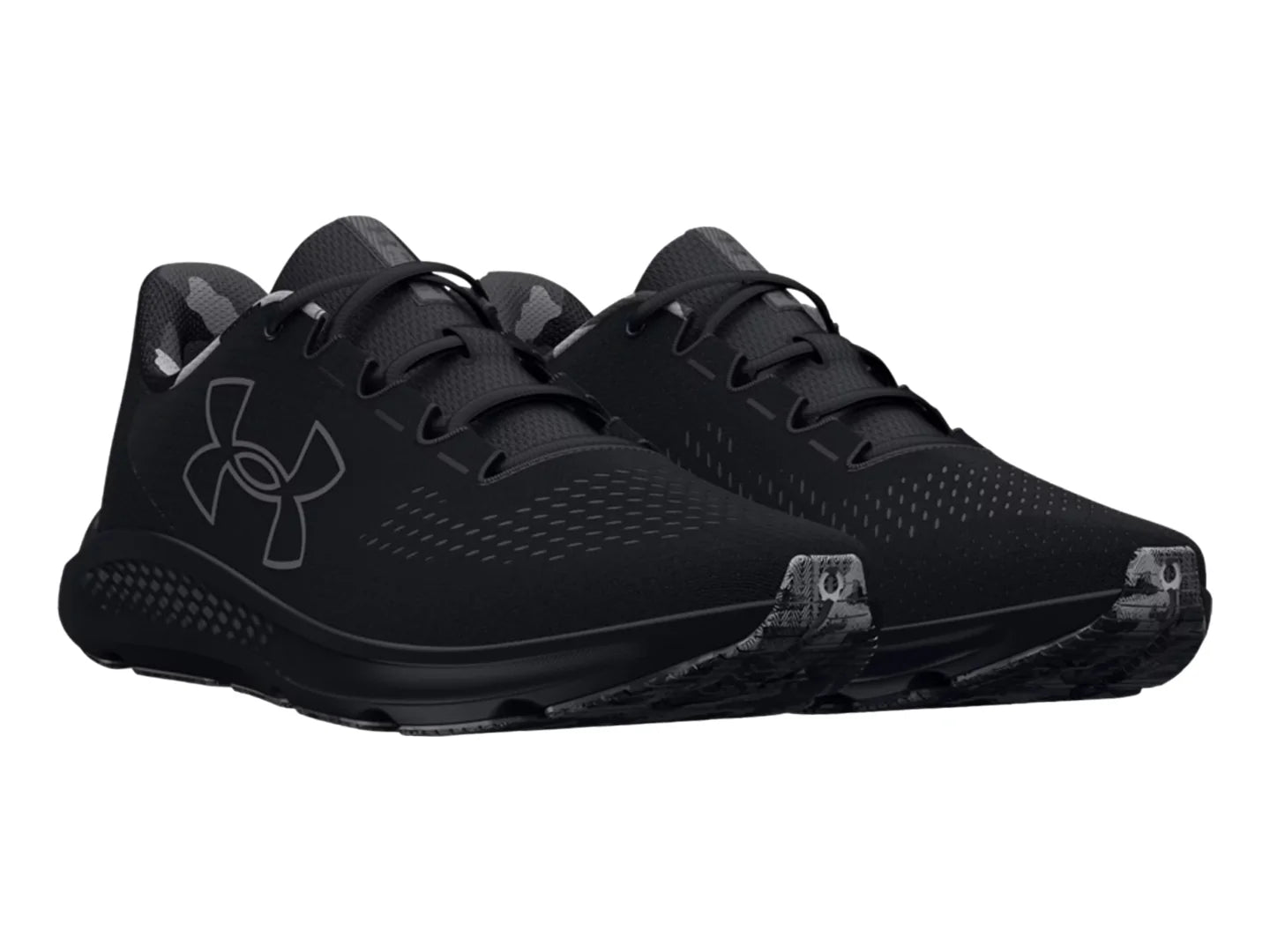 Tenis Under Armour Charged Pursuit 3 Camuflaje Negro para Hombre