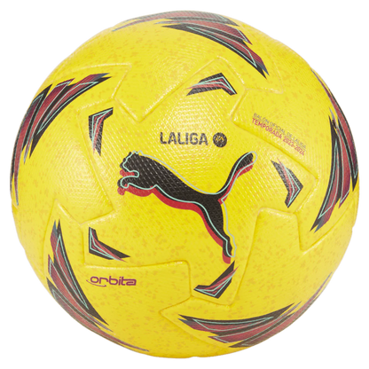 PUMA Orbita La Liga 1 FIFA Quality Pro Soccer Ball Dandelion Multi Color