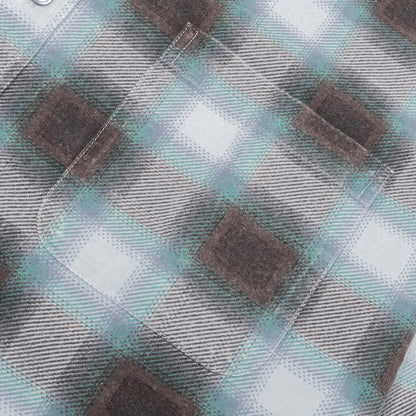 June Plaid Shirt Bone