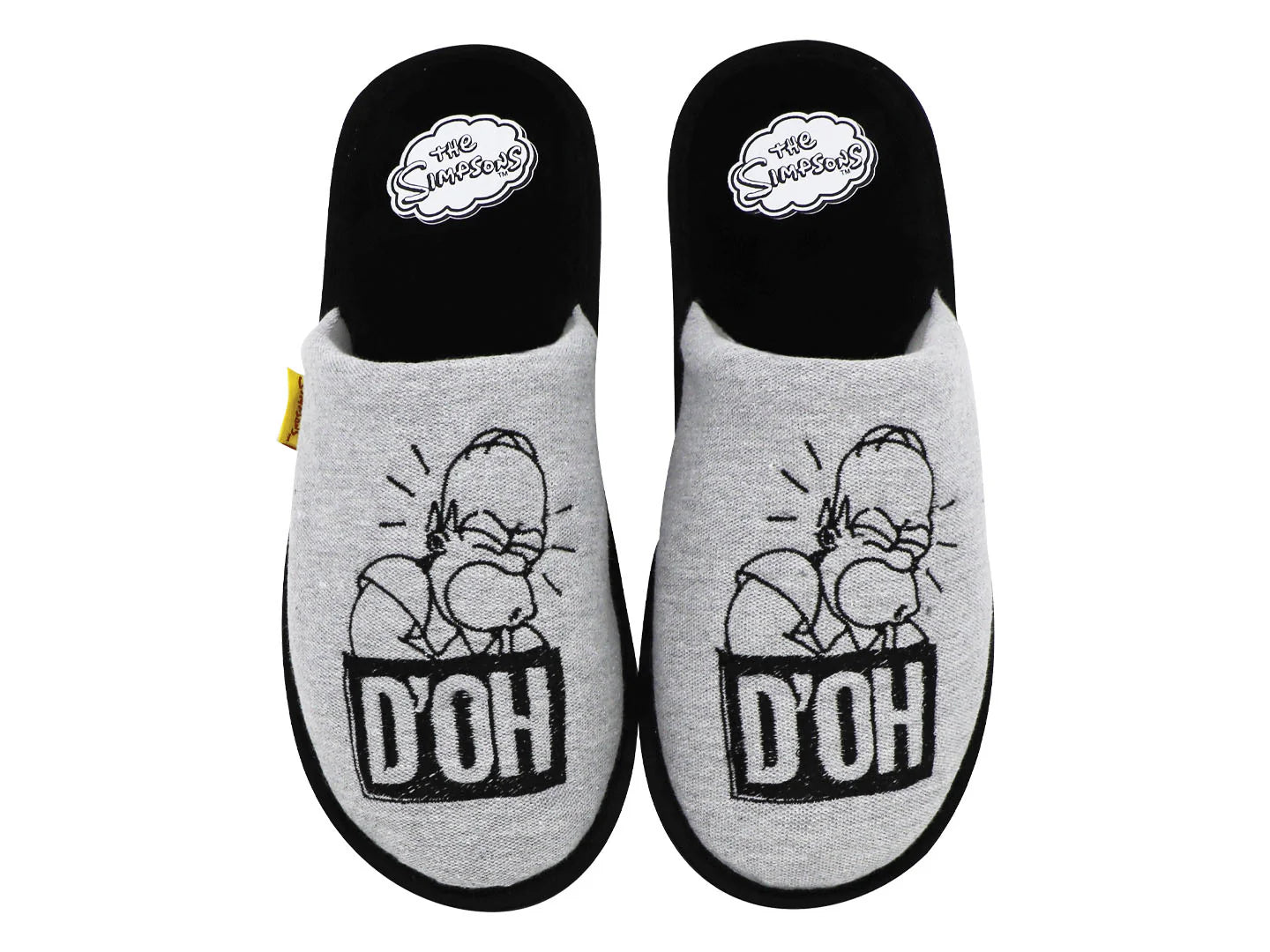 Pantuflas ARRA Gris Negro para Hombre