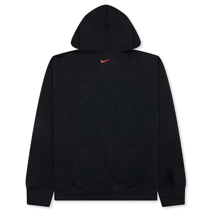 Jordan x Awake NY Full Zip Fleece Hoodie Black University Red