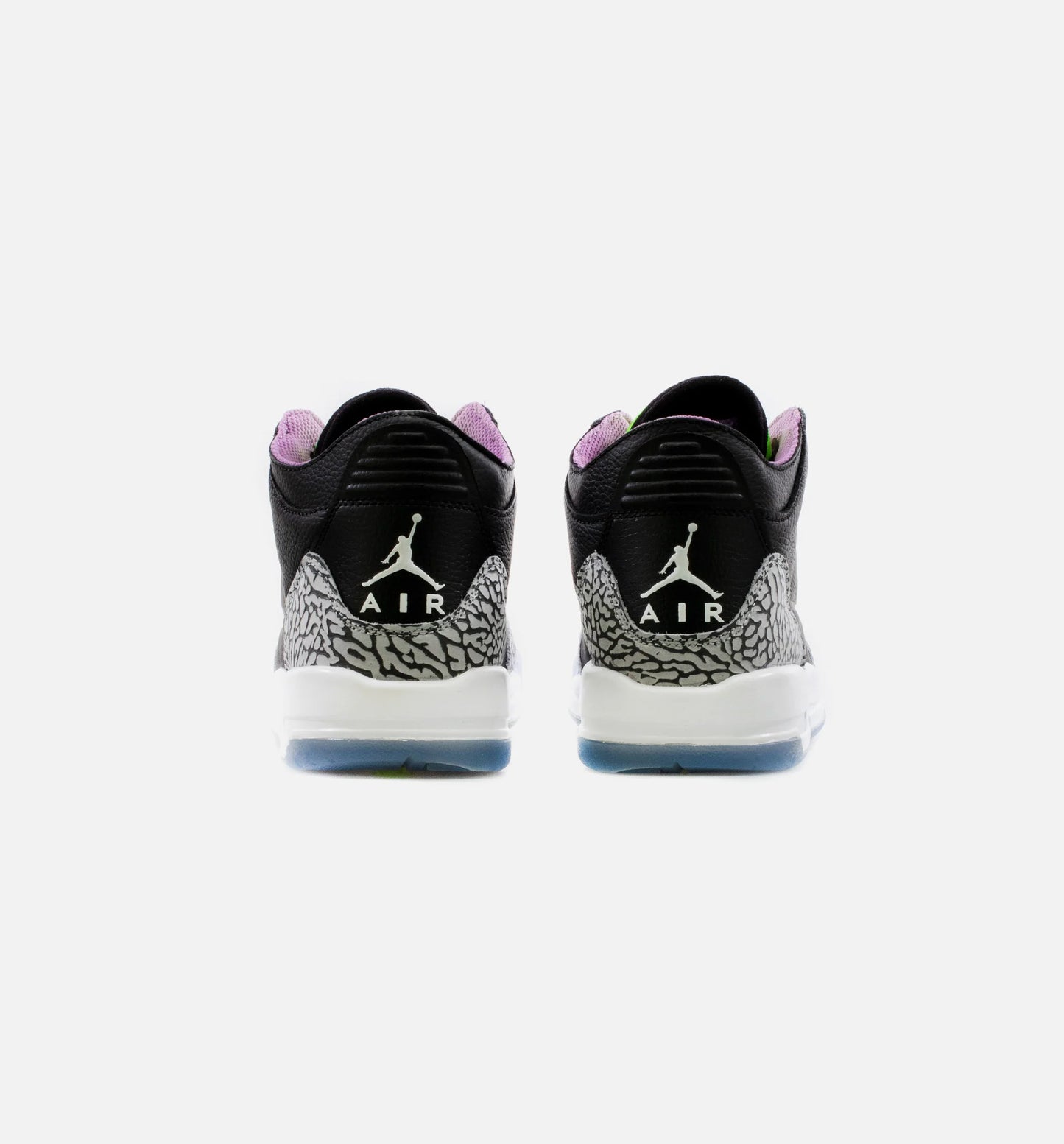Air Jordan 3 Electric Green Grade School Lifestyle Shoe Black Green