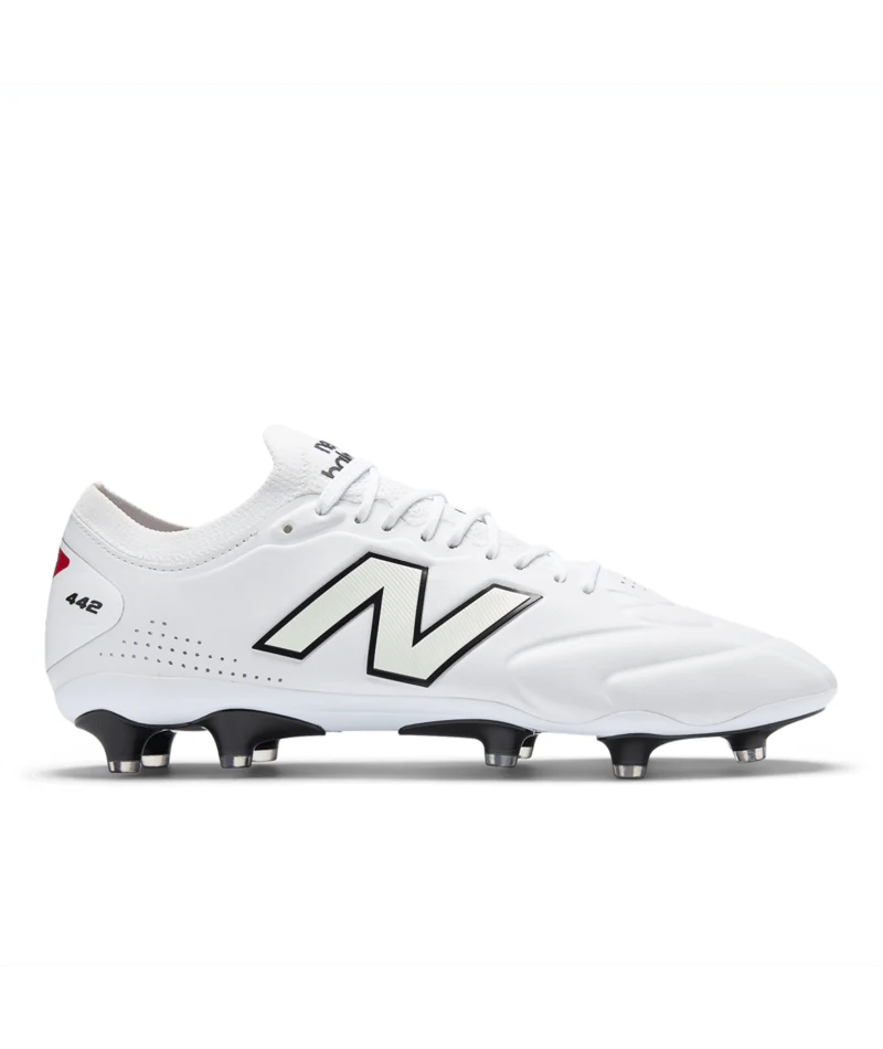 New Balance 442 Elite Knit V3 FG Mens Soccer Cleats White