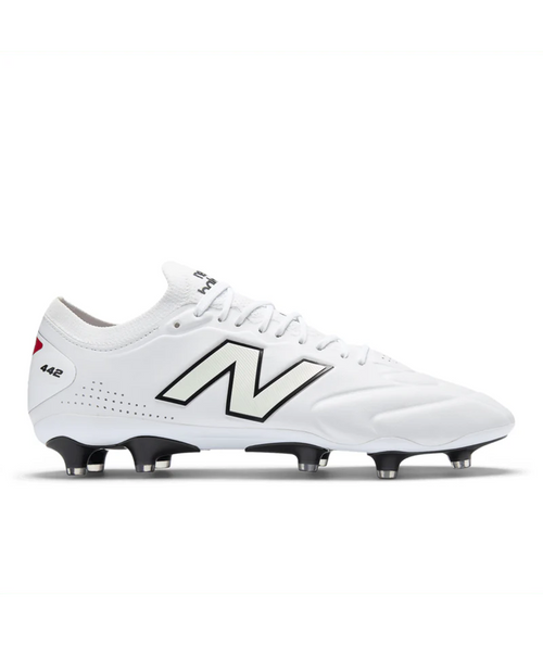 New Balance 442 Elite Knit V3 FG Mens Soccer Cleats White
