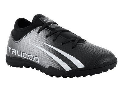 Tenis de Fútbol Leon Trucco Negro y Blanco para Niño